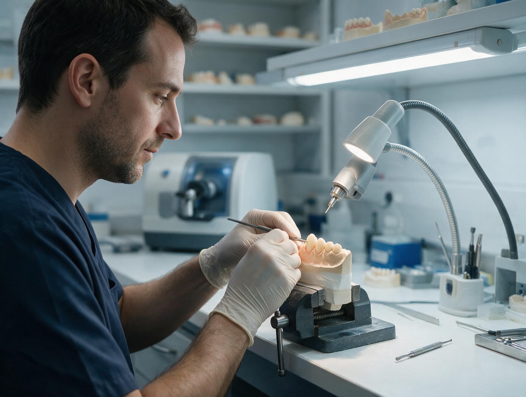 Equipo de protésicos dentales de Trasancos en Narón