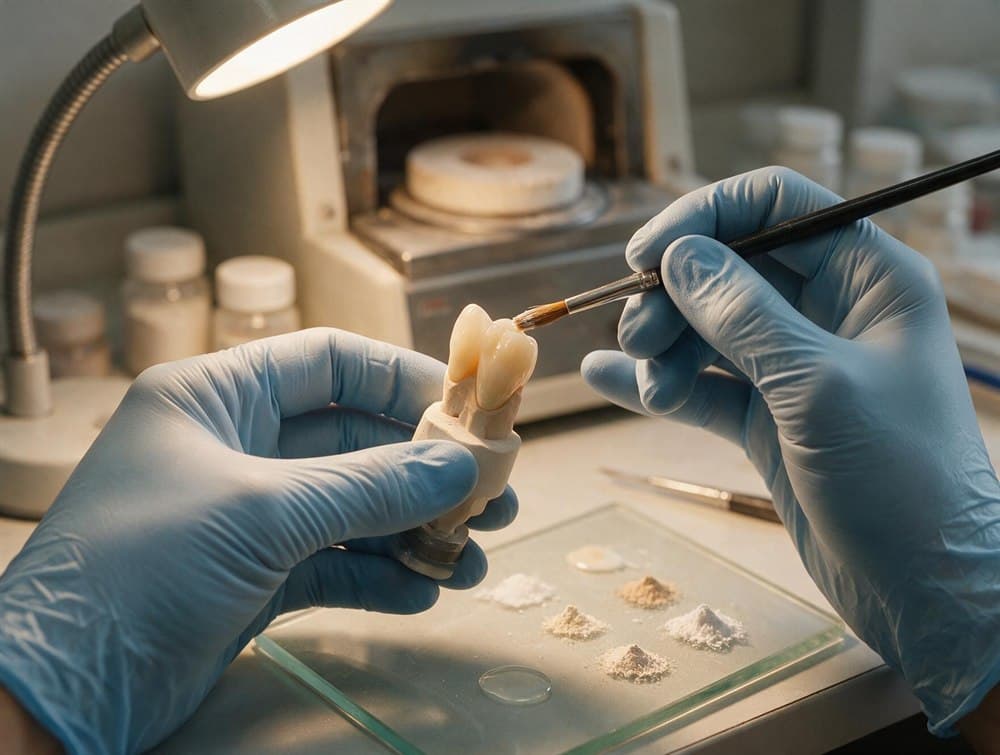 Fabricación de prótesis dental fija en Narón
