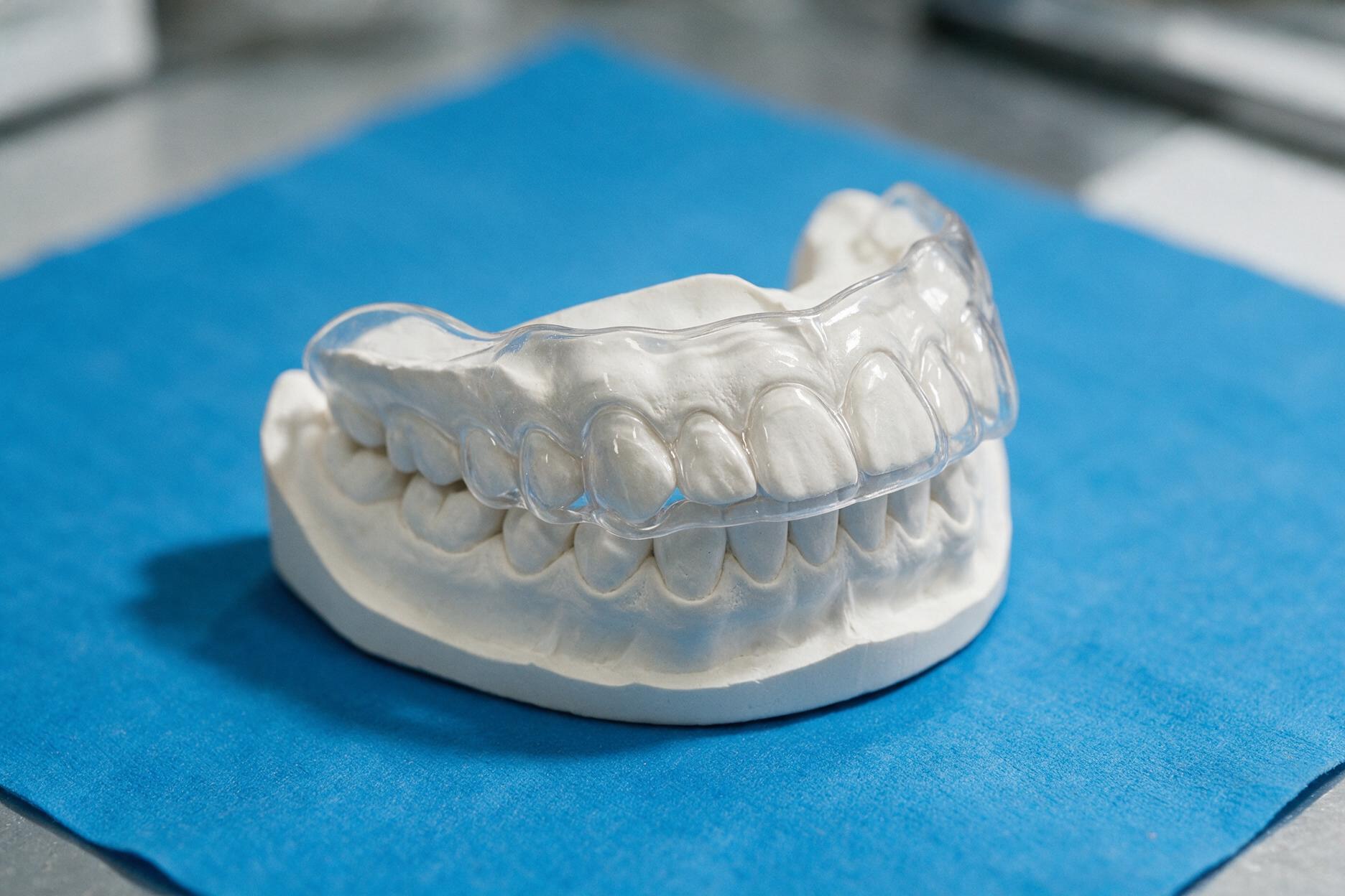 Placas de retención dental en Narón